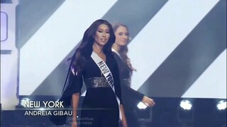 Miss USA 2020 - Andreia Gibau - New York - Swimsuit Bikini and Evening Gown Preliminary Competition