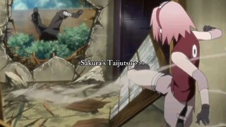 sakura taijutsu🔥