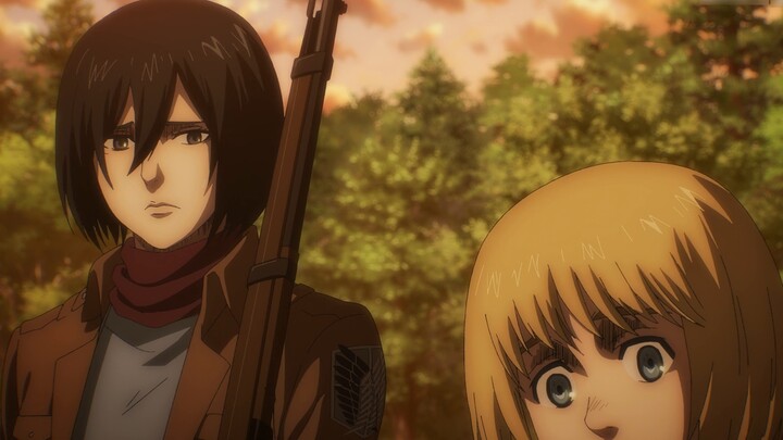Ellen, who failed to show off his skills in front of Mikasa