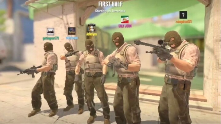 CSGO 2 WALKTHROUGH MIRAGE MAP COMPETETIVE