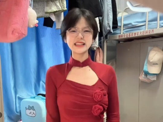 红色鱼尾裙来了！！！