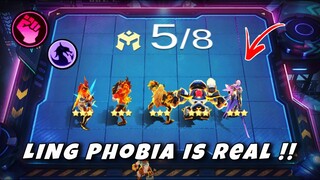 Strongest Synergy in Magic Chess Completed with 3 Star Ling!!