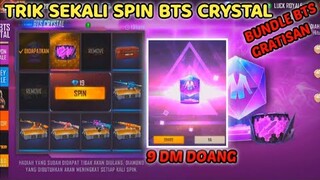 9DM❗ TRIK SEKALI SPIN BTS CRYSTAL FADED WHEEL FREE FIRE
