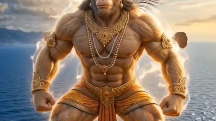 🚩 हनुमान जी ने एक ही छलांग में पार किया समुद्र! 😱 | श्रीराम का स्मरण | Jai Shri Ram