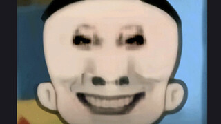 Laughing-in challenge!! Even Big-Headed Son cracked up!!