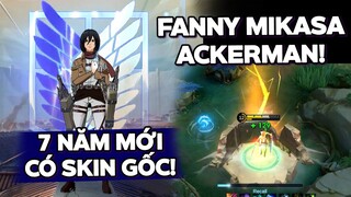 MIKASA ACKERMAN: SKIN GỐC CỦA FANNY CHÍNH THỨC RA MẮT TRONG MOBILE LEGENDS! | Tốp Mỡ