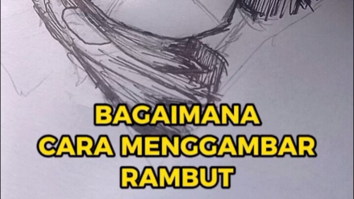 Bagaimana Cara Menggambar Rambut