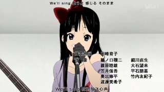 mio：正片里我唯唯诺诺，ed里我要重拳出击
