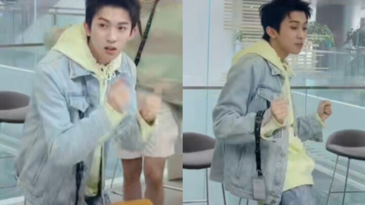 Lin Mo menari freestyle secara acak, bikin ngakak! Kenapa kamu pakai baju seperti Pinru!! INTO1 mela