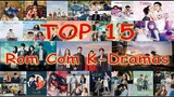 แนะนำ 15 ซีรีส์เกาหลีโรแมนติก คอมเมดี้ [MY TOP 15 K-Drama Romantic Comedy]