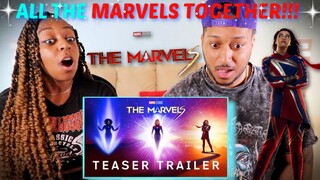 Marvel Studios’ "The Marvels" Teaser Trailer REACTION!!!