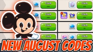 AUGUST NEW CODES + FREE LEGENDARY! Cookie Run Kingdom