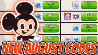 AUGUST NEW CODES + FREE LEGENDARY! Cookie Run Kingdom