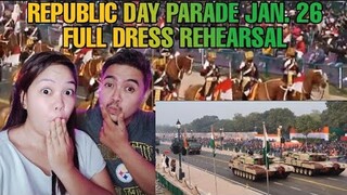 REPUBLIC DAY PARADE JAN.26,2022 FULL DRESS REHEARSAL  | WE'RE EXCITED TO SEE THE INDIAN HELL MARCH!