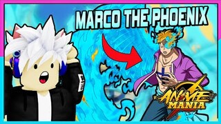 SHOWCASE MARCO THE PHOENIX DI ANIME MANIA !!! - ROBLOX INDONESIA