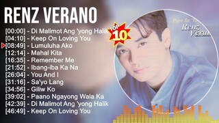 R e n z V e r a n o Greatest Hits ~ Best Songs Tagalog Love Songs 80's 90's Nonstop