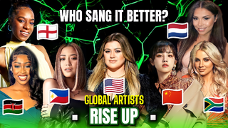 RISE UP | GLOBAL ARTISTS | Netherlands x China x USA x Philippines x Kenya x South Africa x England