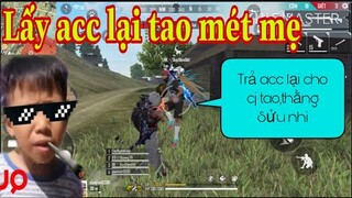 Garena Free Fire Giả Vờ Mất Acc Thử Lòng Bạn Bè Và Cái Kết/Ngân Kaito