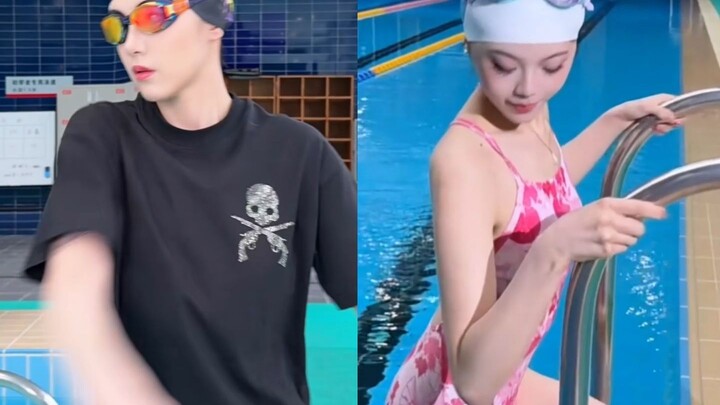 Men's Swimming vs. Women's Swimming