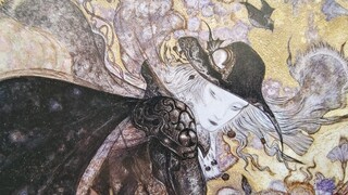 画师“天野喜孝+高田明美+秋本治”：《吸血鬼ハンターD》插画，线稿及其它