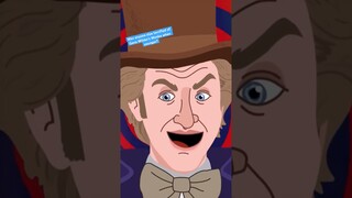 Come with me and you’ll be in a nightmare fueled day dream… #animation #willywonka #wonka #cartoon