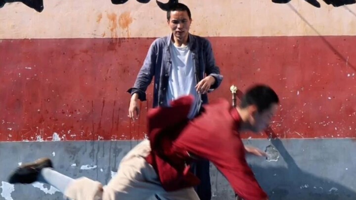 Master: I took training seriously, but ended up getting doused in water.