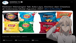 Produsen Lays, Doritos, Cheetos Angkat Kaki Dari Indonesia...