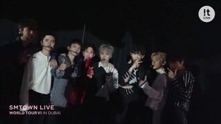 The behind the scenes of SMTOWN LIVE WORLD TOUR VI in DUBAI