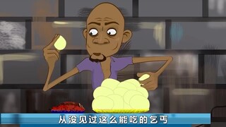 饿了三十天的小乞丐，一口气能吃下50个馒头