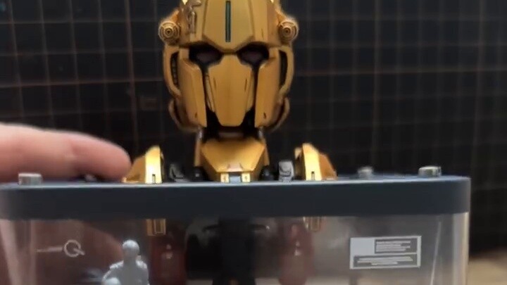 How did the plastic guy lose his money?