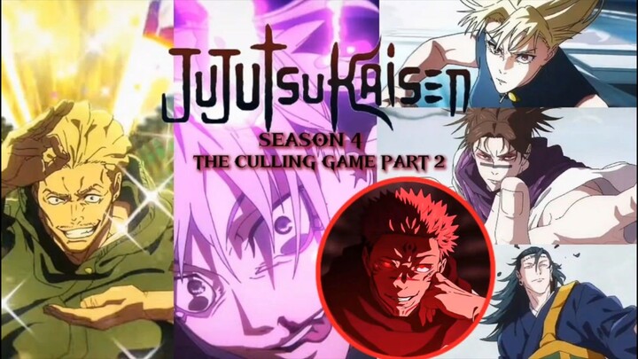 Jujutsu Kaisen Season 4 - The Culling Game Part 2 - Hakari vs Kashimo
