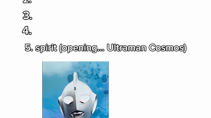 Top lima lagu Ultraman