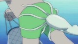 Nobita and Doraemon ripped off Suneo's swimming trunks