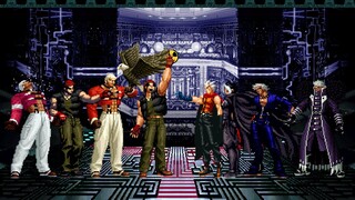 KOF MUGEN: YASHIRO-RALF TEAM VS N.E.S.T.S. TEAM