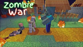 Zombie Invasion | Minecraft Animation [ Zombie vs Villager ]