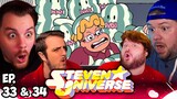Steven Universe Episode 33 & 34 Group Reaction | Garnets Universe / Watermelon Steven