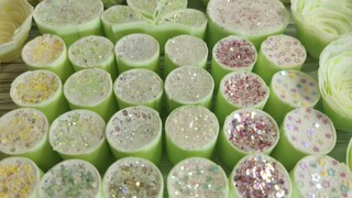 [Original decompression] Cantaloupe-flavored starch soap box / soap roll flower / soap ball / soap f