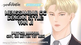 Menggambar OC dengan style: VAN JI