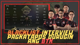 BLACKLIST INTERVIEW PAGKATAPOS DURUGIN ANG BTK