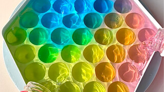 คอลเลกชันการทำน้ำแข็ง｜เฮ้ เครื่องทำน้ำแข็งแบบไล่เฉดสีรุ้งกำลังมา