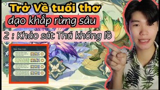 Sự Kiện Trở Về Tuổi Thơ | Dạo Khắp Rừng sâu | Khảo sát Thú Khổng Lồ Full Game Genshin Impact