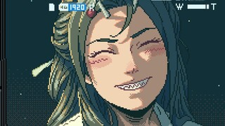 She is a flattering robot...