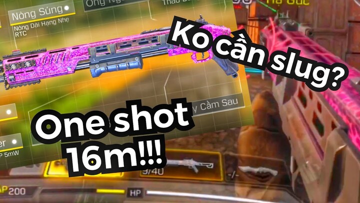 Call of duty mobile | KRM 16M 1 SHOT !!!! | build súng #6