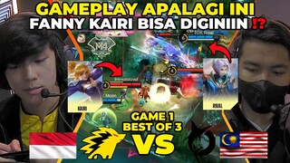 GPRNH GW LIAT GAMEPLAY SEGILA INI ‼️ INDONESIA NO.1 FANNY VS MALAYSIA NO.1 LING - M4 ONIC VS TODAK