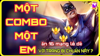 HD BATMAN MÙA 23 | CÁCH CHƠI, LÊN ĐỒ VÀ BẢNG NGỌC BATMAN MÙA 23 MẠNH NHẤT LEO RANK LIÊN QUÂN CỰC DỄ