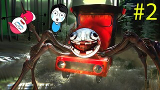 Scary Train Ne Bhut Bhagaya 😭😭 Choo Choo Charles Full Gameplay | Khaleel and Motu