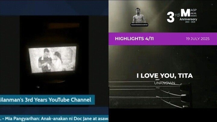 HIGHLIGHTS 4/11: I Love You, Tita • July 19, 2025 | Magpakailanman