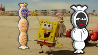 Cerita Horor - SpongeBob SquarePants terbaru - Animasi Hantu Lucu