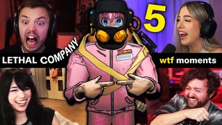 TOP 30 Jumpscare & Funny Moments in LETHAL COMPANY | Part 5
