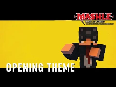 Mashle OP 2|Bling Bang Bang Born - Creepy Nuts|Versão Minecraft #mashle